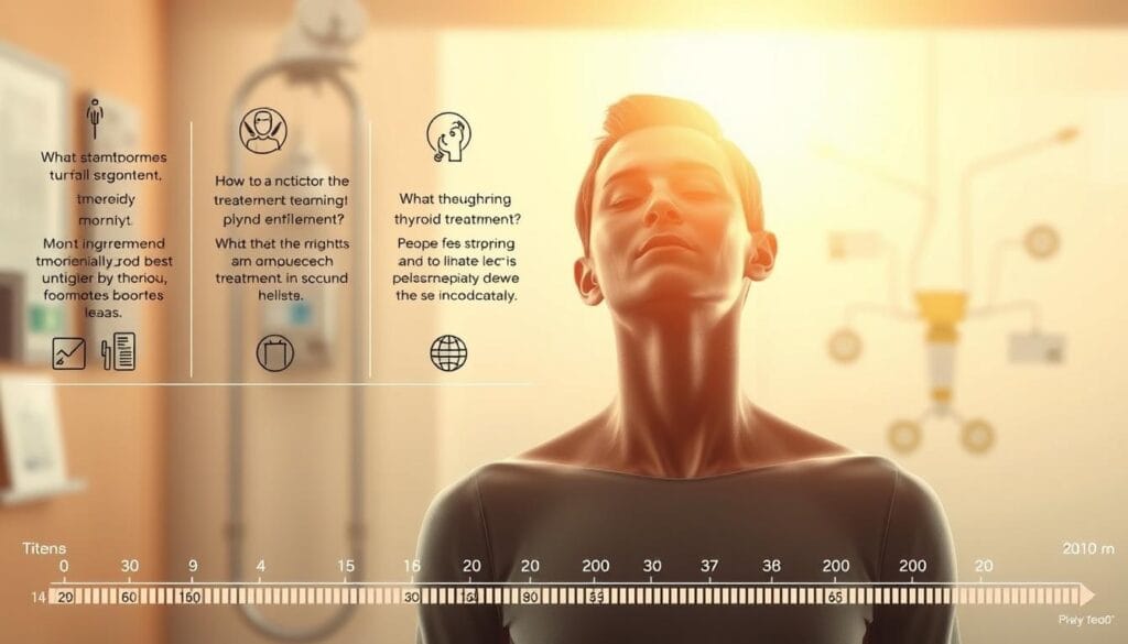 thyroid treatment timeline